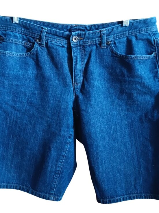 Tommy Hilfiger Women's Shorts 16 Blue Denim Jean - Picture 1 of 4